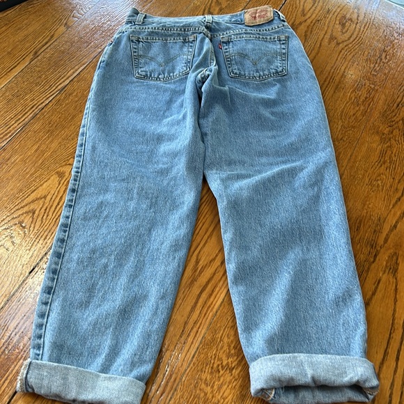 Levi’s 550 Classic Relaxed Tapered jeans. Size 12 with 30” inseam. - Picture 5 of 14